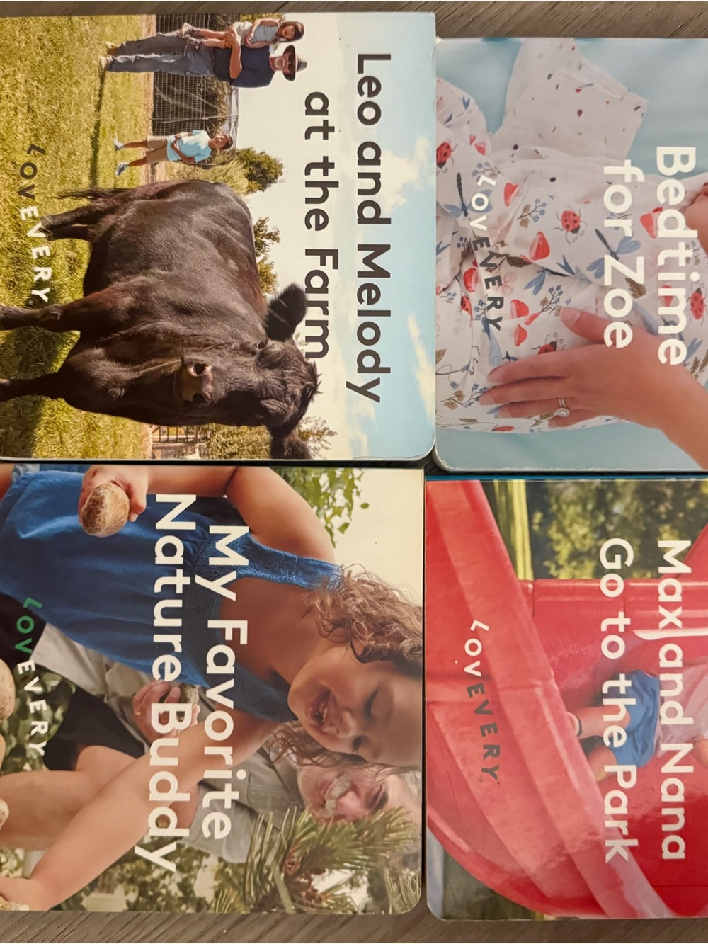 Lovevery Board Book Set – Assorted Blue, Red, Green, White, Cream Covers